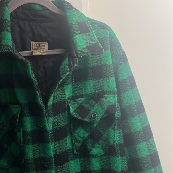 Green Wool Checkered Jacket - Picture 3 of 8